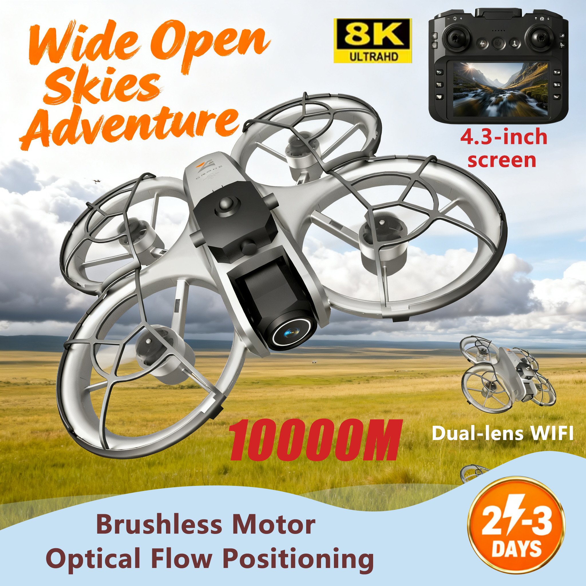 Drone Camera Vlog - NEW Original Z4 Drone 8K WIFI