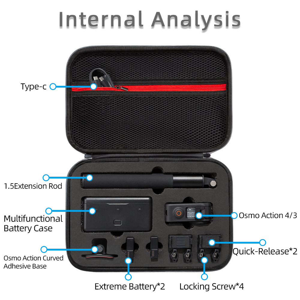 For DJI Osmo Action 4 Storage  - Drone Camera Action incelemesi ve fiyatı
