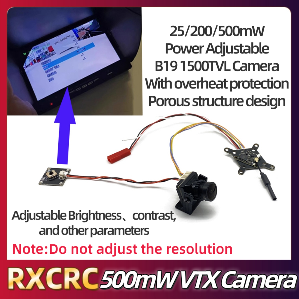 RXCRC FPV 5.8G Module 48CH 500 - Drone Camera Lens incelemesi ve fiyatı