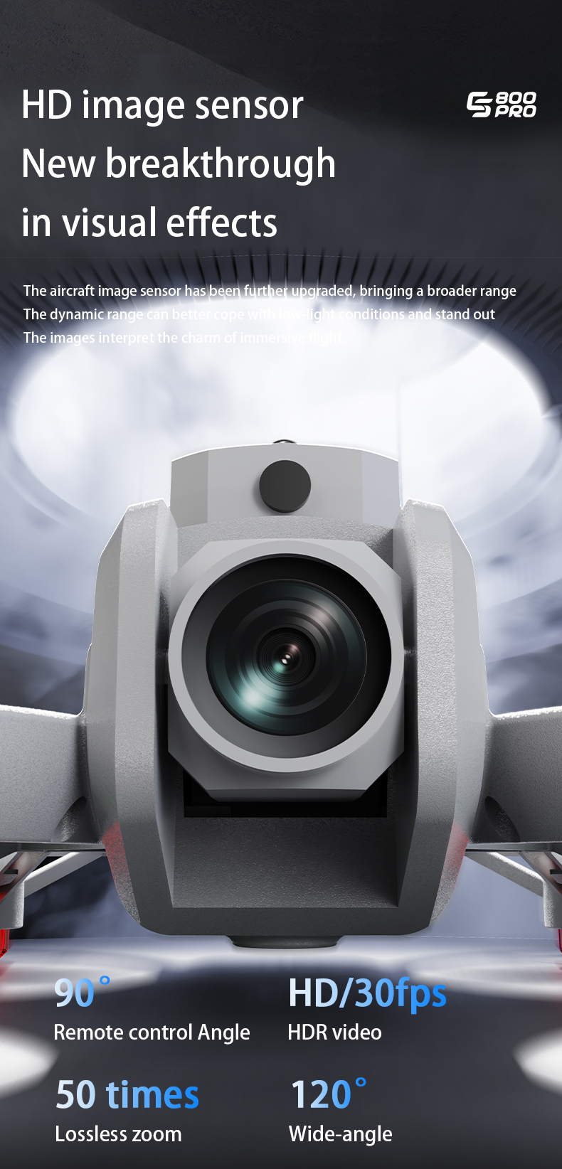 Professional ES800Pro Mini Dro - Drone Camera Vlog incelemesi ve fiyatı