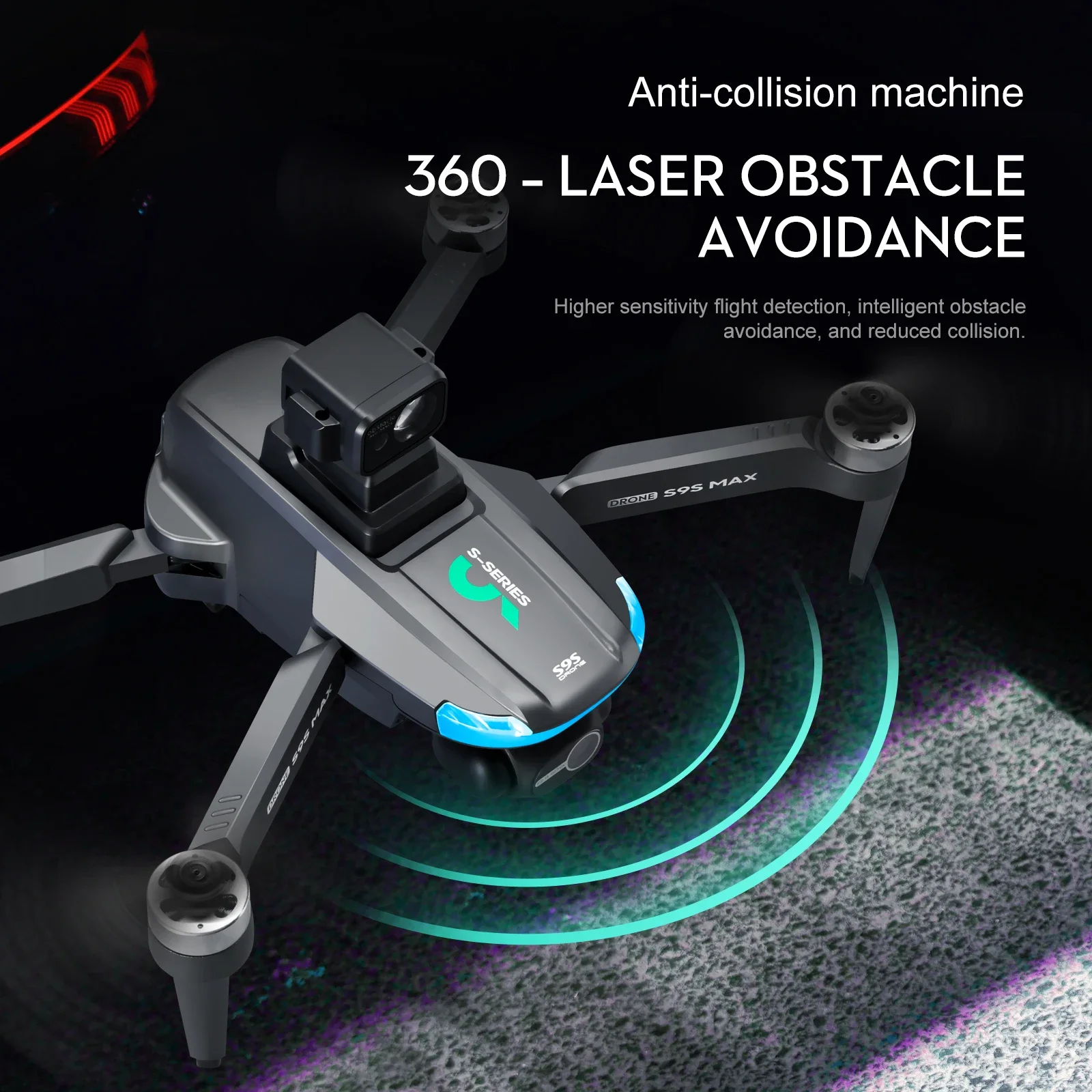 NEW S9S MAX MINI Drone 4K 2-Ax - Drone Camera 4K incelemesi ve fiyatı
