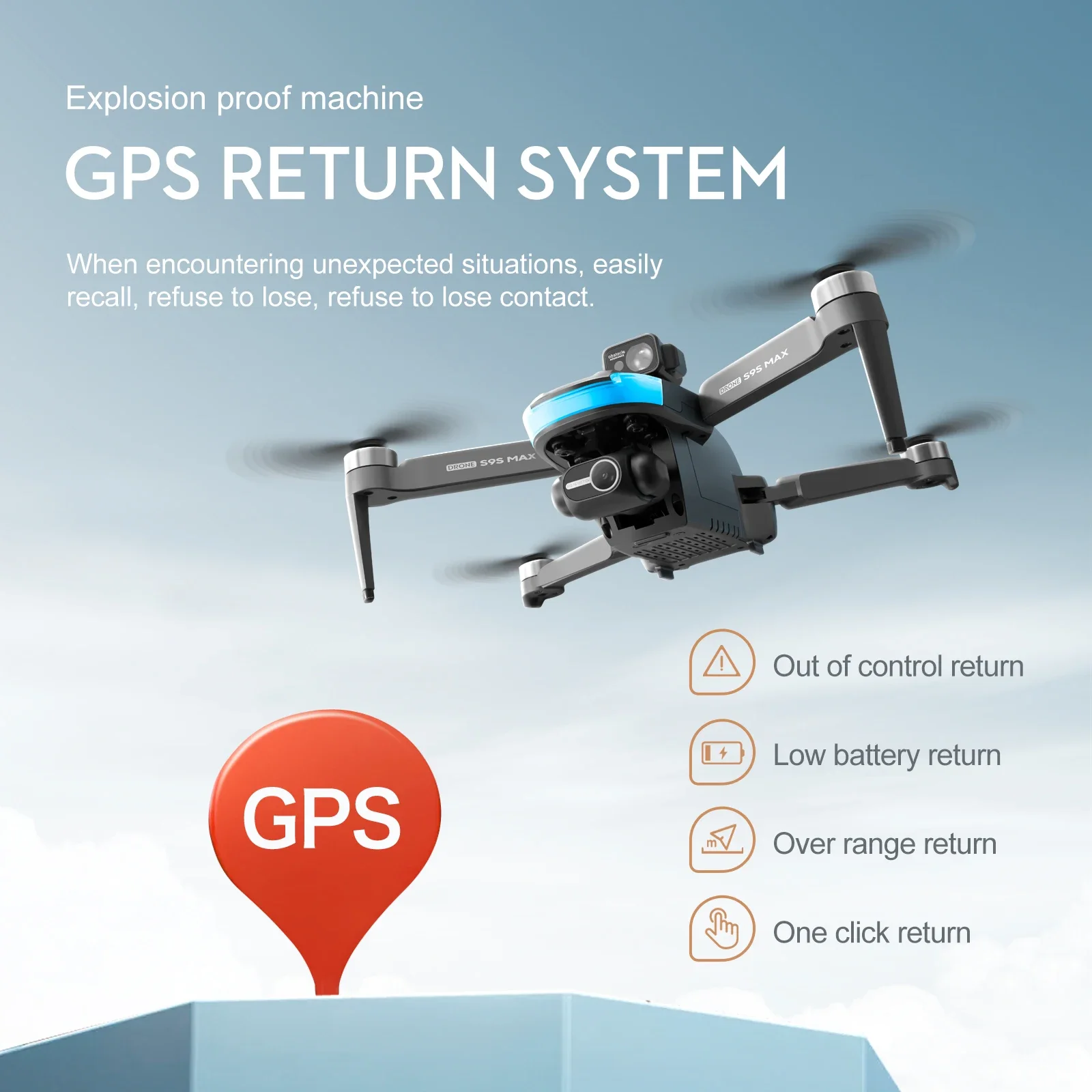 NEW S9S MAX MINI Drone 4K 2-Ax - Drone Camera 4K incelemesi ve fiyatı