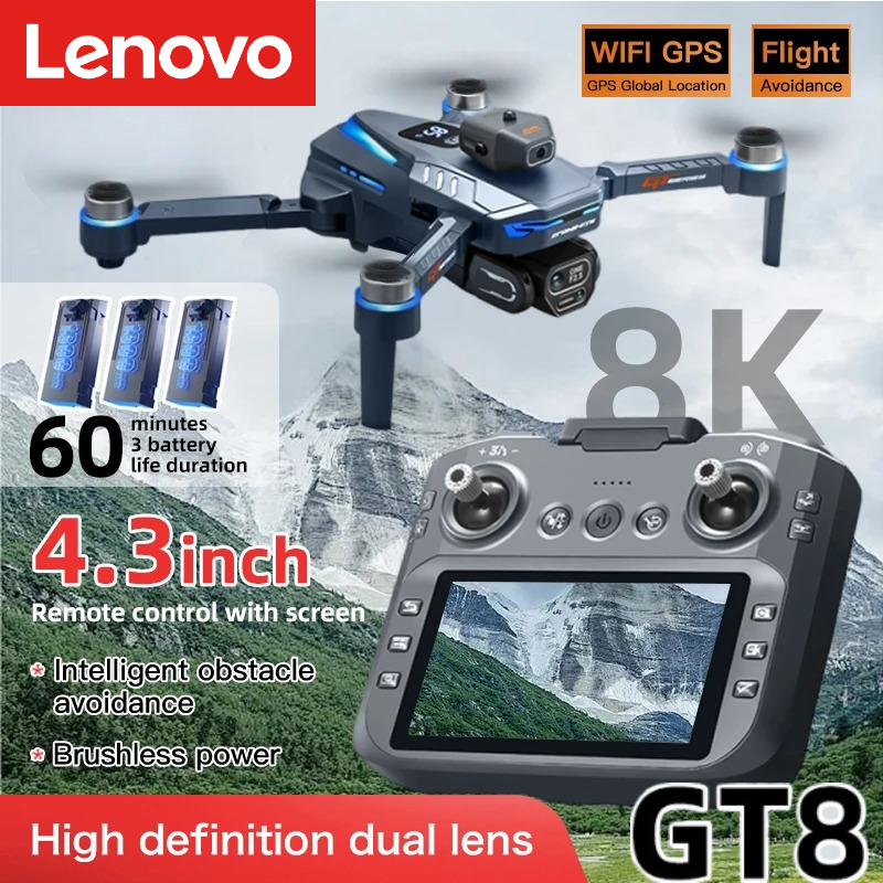 Lenovo GT8 Drone 8K Profession - Drone Camera Thermal incelemesi ve fiyatı