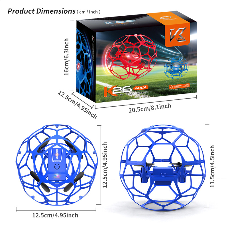 K26 MINI Air Soccer Competitiv - Drone Camera Case incelemesi ve fiyatı