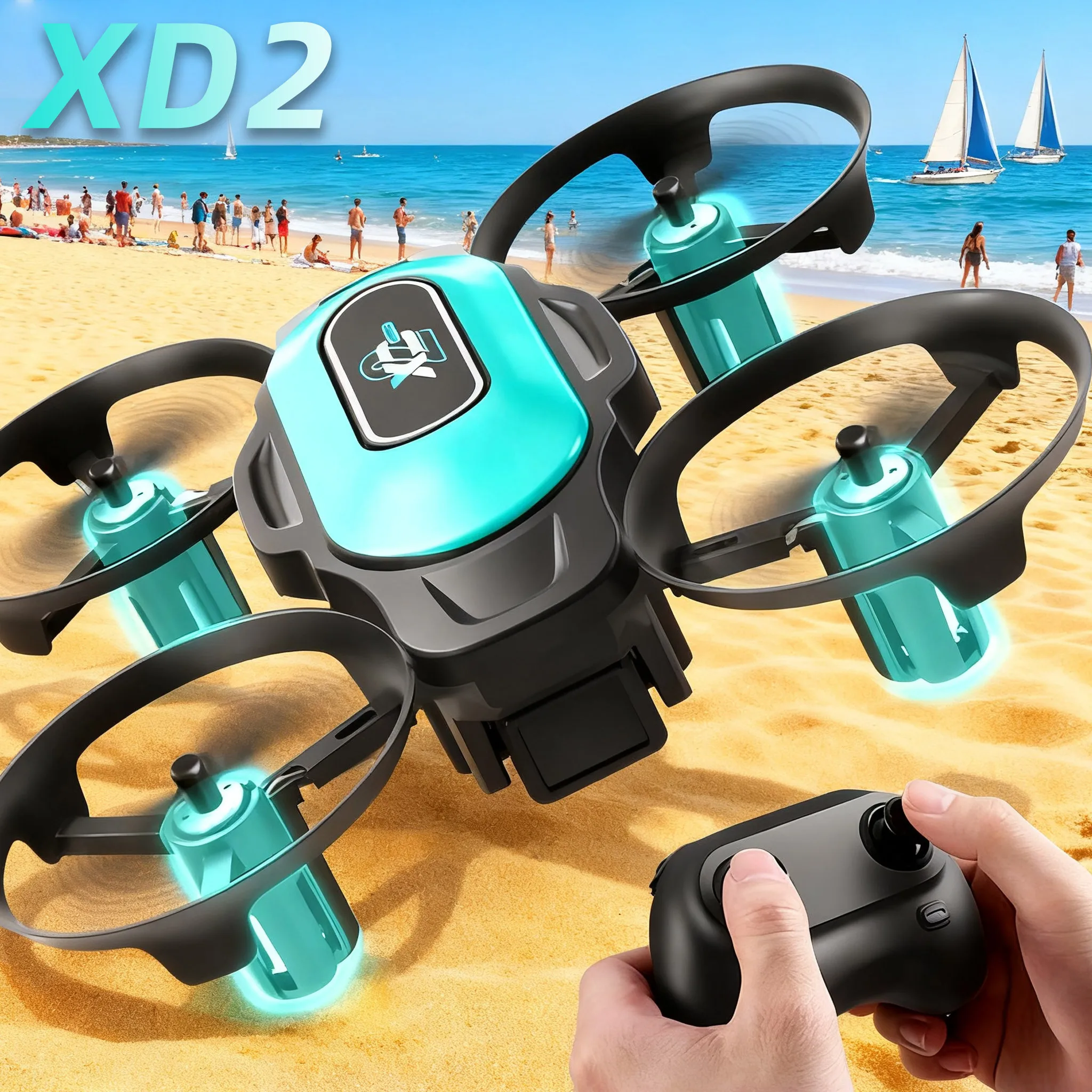 XD2 Mini Drone, 360° Stunt Fli - Drone Camera Mount incelemesi ve fiyatı