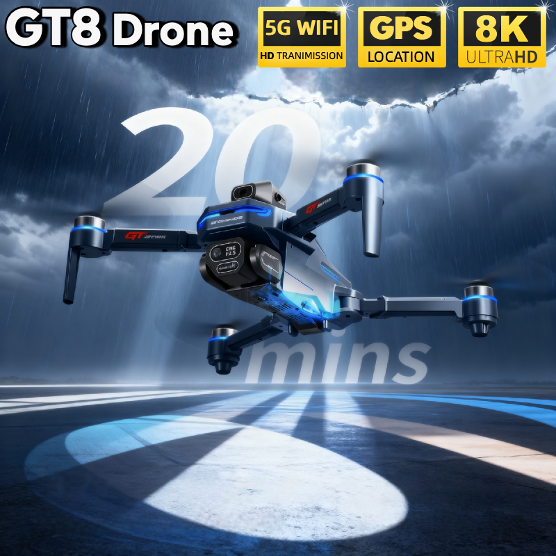 For Genuine GT8 Drone 4K Profe - Drone Camera Thermal incelemesi ve fiyatı