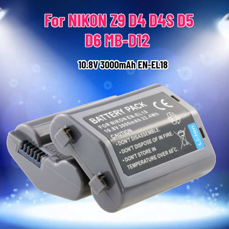 10.8V 3000mAh EN-EL18 EN-EL18A - Drone Camera Action incelemesi ve fiyatı