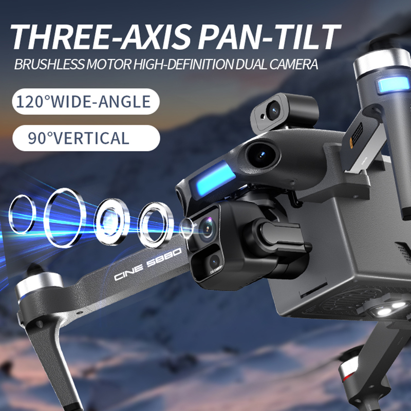 2026 New 8K Dual Camera Drone  - Drone Camera Mount incelemesi ve fiyatı