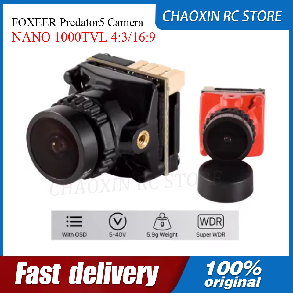 FOXEER Predator5 Camera NANO 1 - Drone Camera Lens incelemesi ve fiyatı