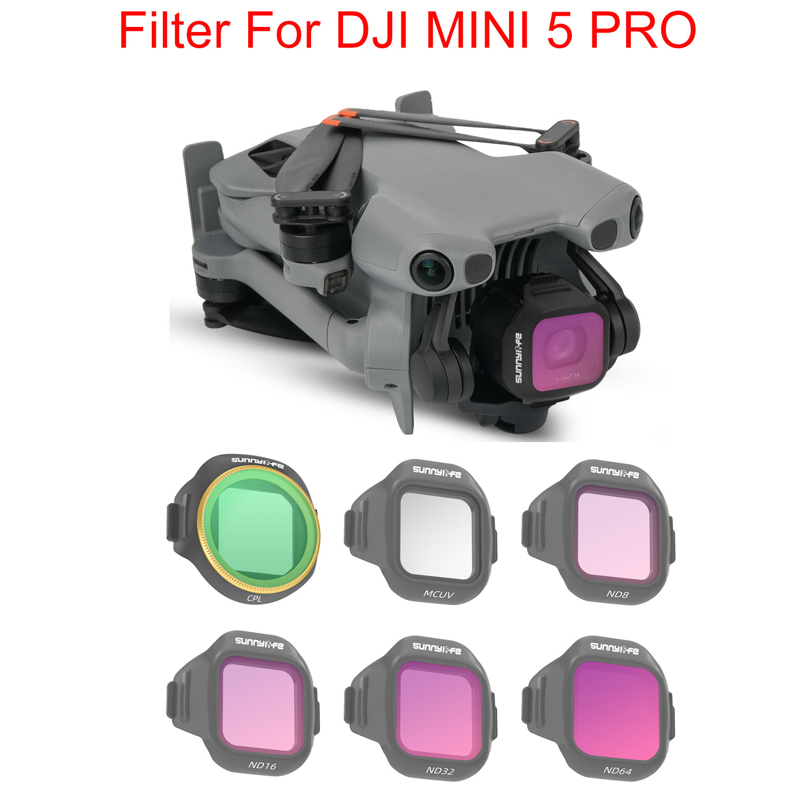 Drone Filter For DJI Mini 5 Pr - Drone Camera Filter incelemesi ve fiyatı