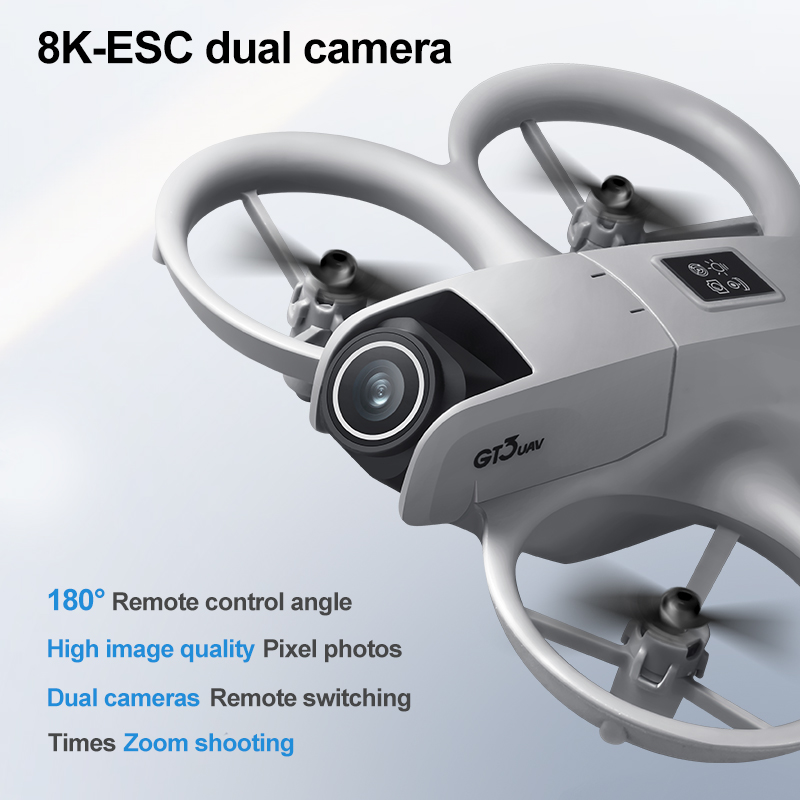 New GT3 Mini RC Drone 8K 5G Ae - Drone Camera Mount incelemesi ve fiyatı