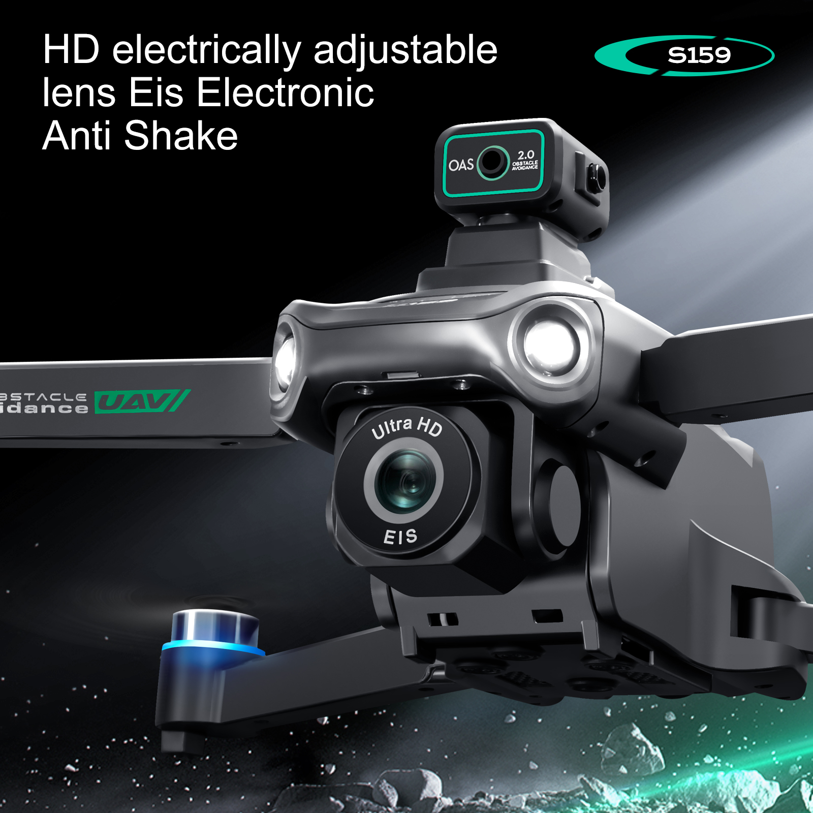 S159 GPS Drone 4K Profesional  - Drone Camera Mount incelemesi ve fiyatı